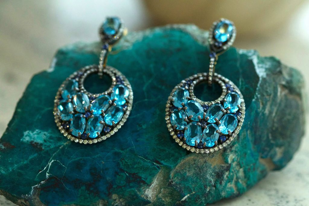 Topaz Earrings